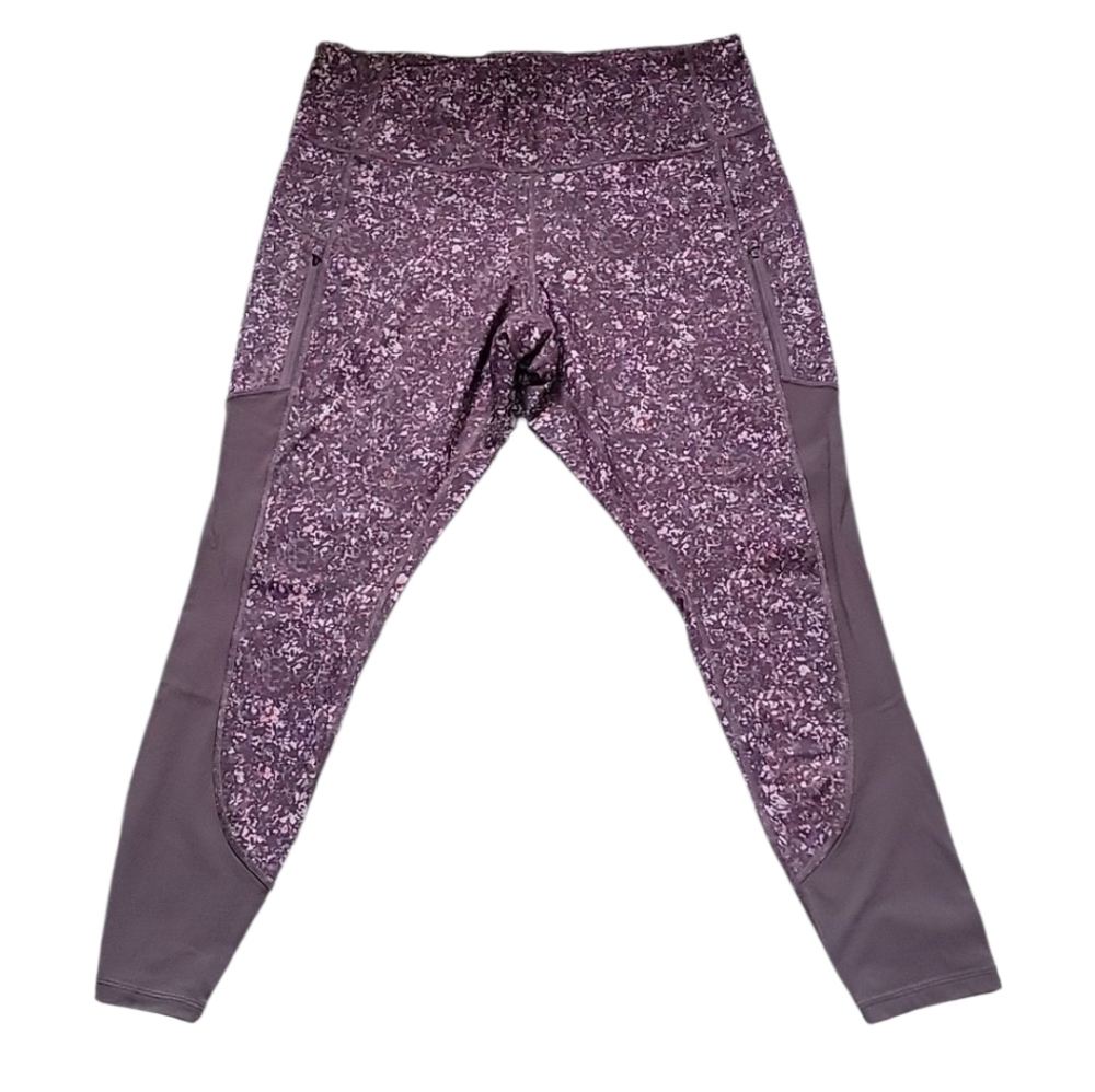 GUC Plus‎ Size Athleta Floral Active Legging